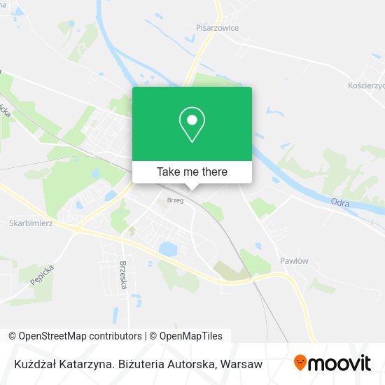 Kużdżał Katarzyna. Biżuteria Autorska map