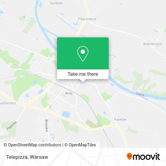 Telepizza map