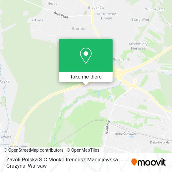 Zavoli Polska S C Mocko Ireneusz Maciejewska Grazyna map