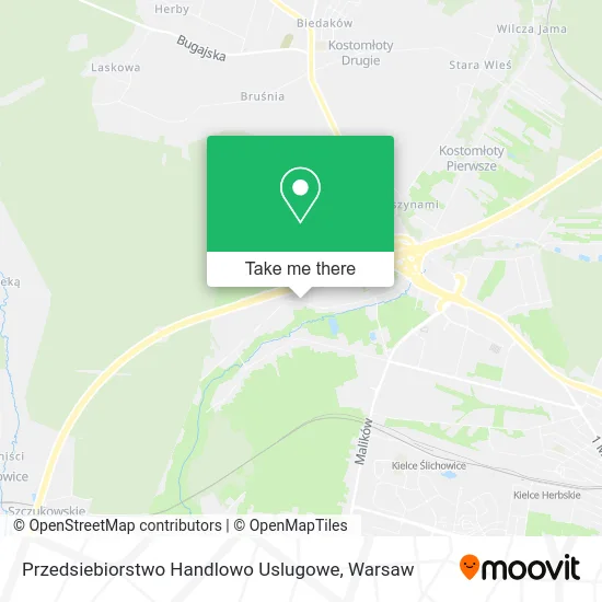 Карта Przedsiebiorstwo Handlowo Uslugowe