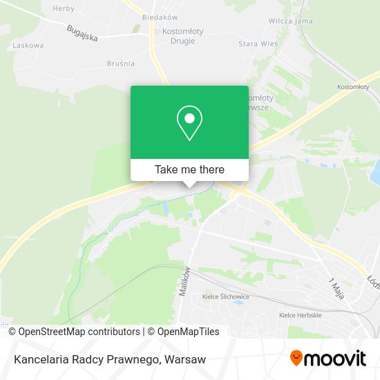 Kancelaria Radcy Prawnego map