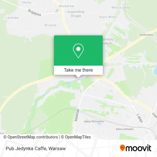 Карта Pub Jedynka Caffe
