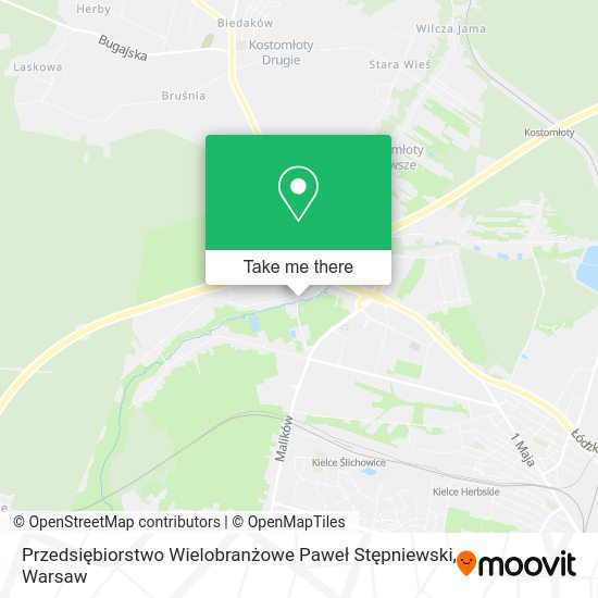 Przedsiębiorstwo Wielobranżowe Paweł Stępniewski map