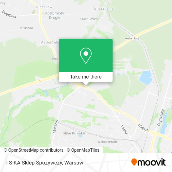 Карта I S-KA Sklep Spożywczy