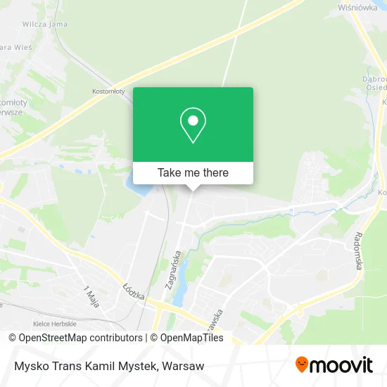 Карта Mysko Trans Kamil Mystek