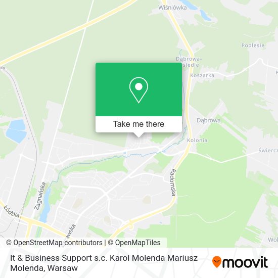 It & Business Support s.c. Karol Molenda Mariusz Molenda map