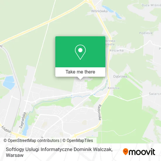 Карта Softlogy Usługi Informatyczne Dominik Walczak