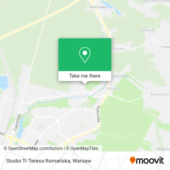 Studio Tr Teresa Romańska map
