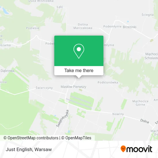 Карта Just English