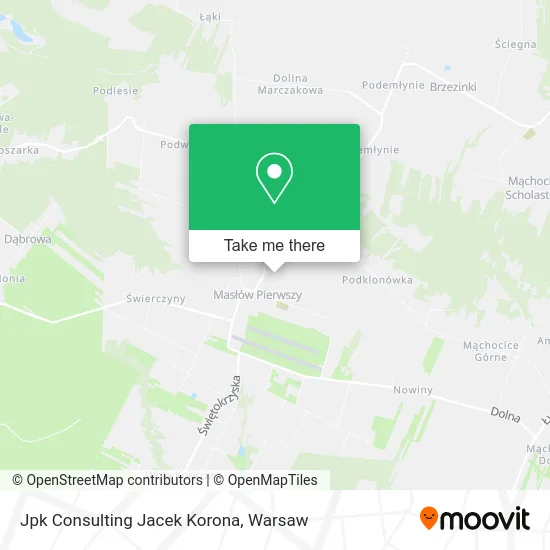 Карта Jpk Consulting Jacek Korona