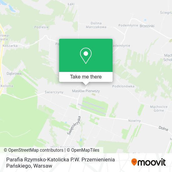 Parafia Rzymsko-Katolicka P.W. Przemienienia Pańskiego map