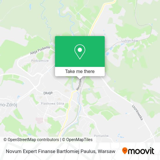 Novum Expert Finanse Bartłomiej Paulus map