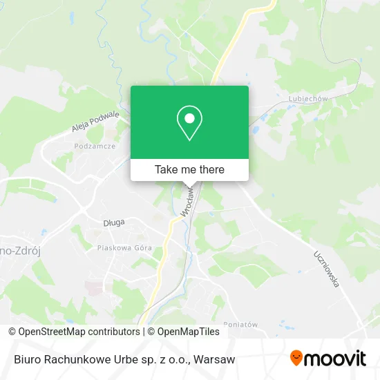 Карта Biuro Rachunkowe Urbe sp. z o.o.