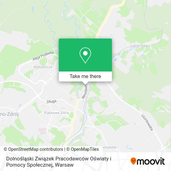 Dolnośląski Związek Pracodawców Oświaty i Pomocy Społecznej map