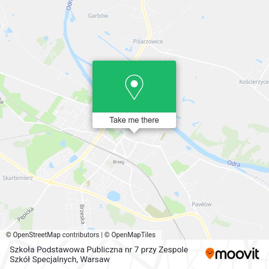 Szkoła Podstawowa Publiczna nr 7 przy Zespole Szkół Specjalnych map