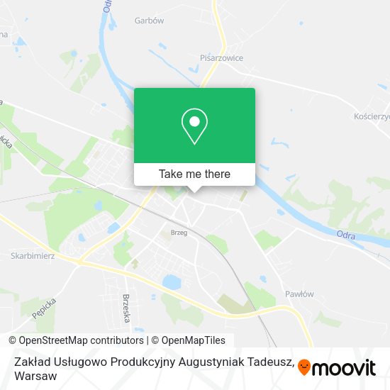 Zakład Usługowo Produkcyjny Augustyniak Tadeusz map