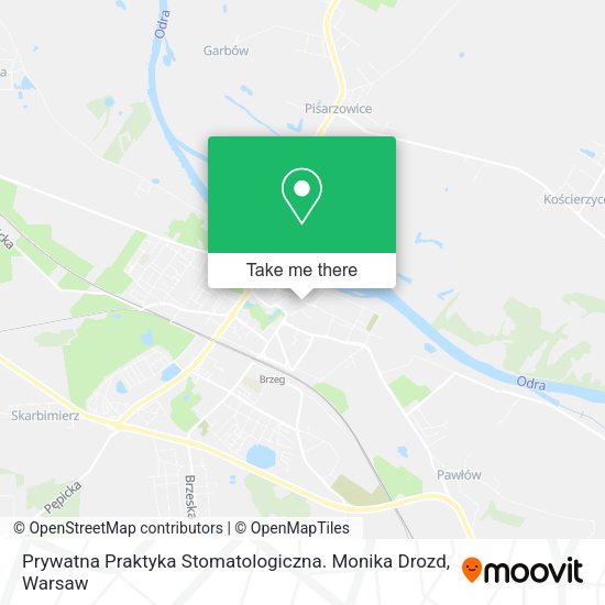 Prywatna Praktyka Stomatologiczna. Monika Drozd map