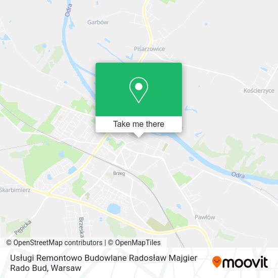 Usługi Remontowo Budowlane Radosław Majgier Rado Bud map