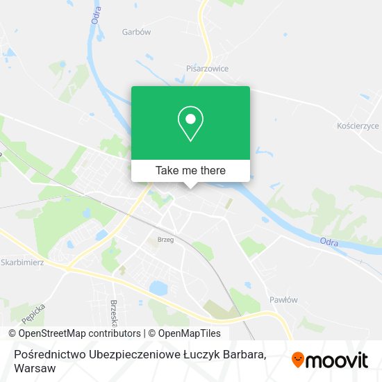 Pośrednictwo Ubezpieczeniowe Łuczyk Barbara map