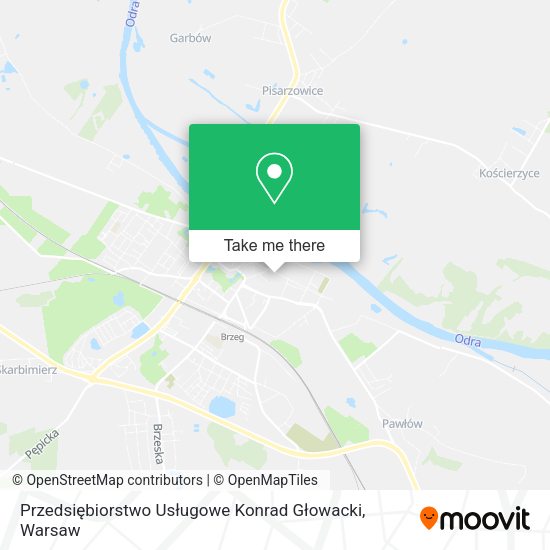 Przedsiębiorstwo Usługowe Konrad Głowacki map