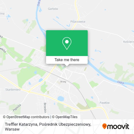 Treffler Katarzyna, Pośrednik Ubezpieczeniowy map