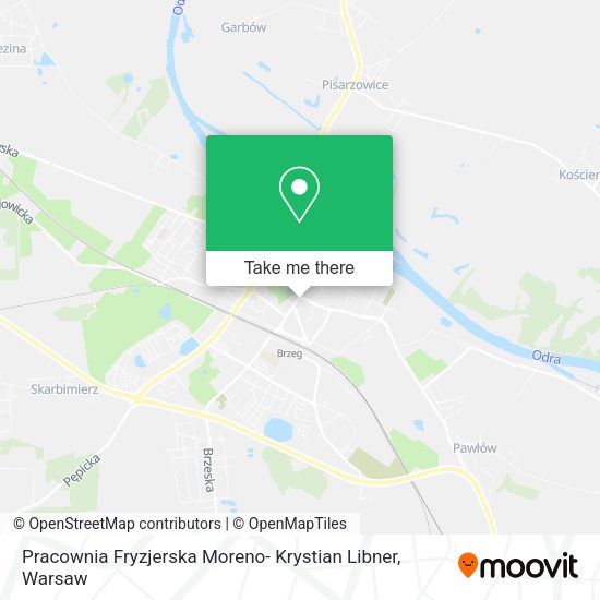 Pracownia Fryzjerska Moreno- Krystian Libner map