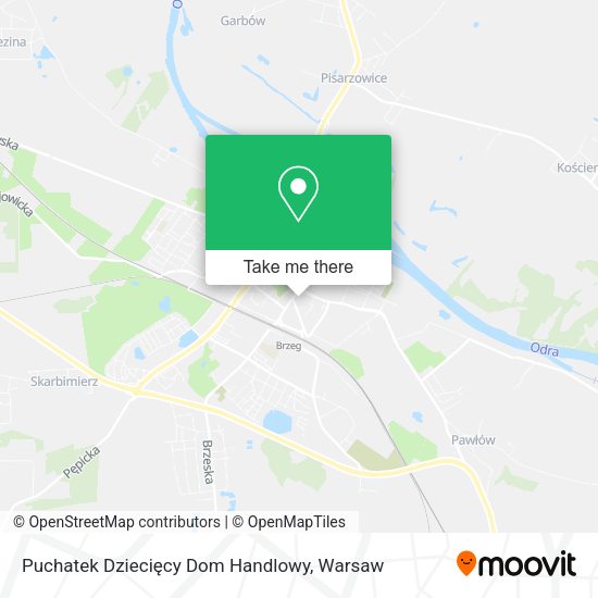 Puchatek Dziecięcy Dom Handlowy map