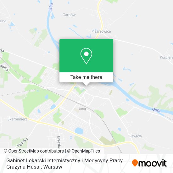 Gabinet Lekarski Internistyczny i Medycyny Pracy Grażyna Husar map