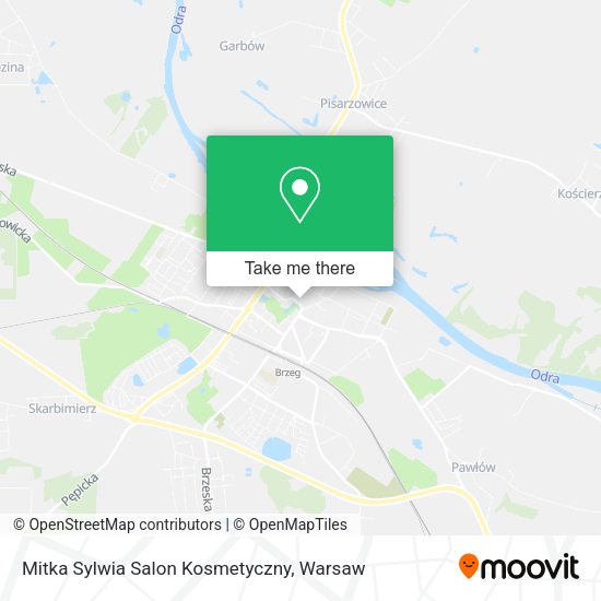 Mitka Sylwia Salon Kosmetyczny map