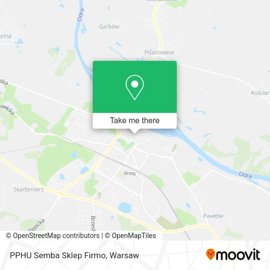 Карта PPHU Semba Sklep Firmo
