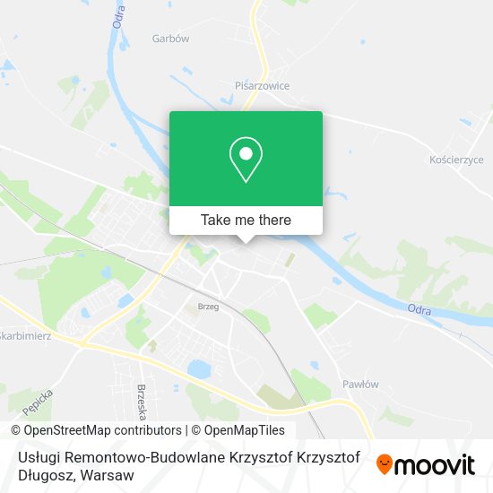 Usługi Remontowo-Budowlane Krzysztof Krzysztof Długosz map