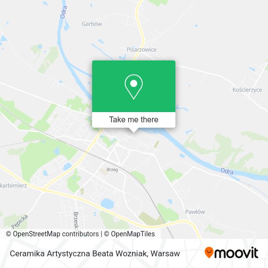 Ceramika Artystyczna Beata Wozniak map