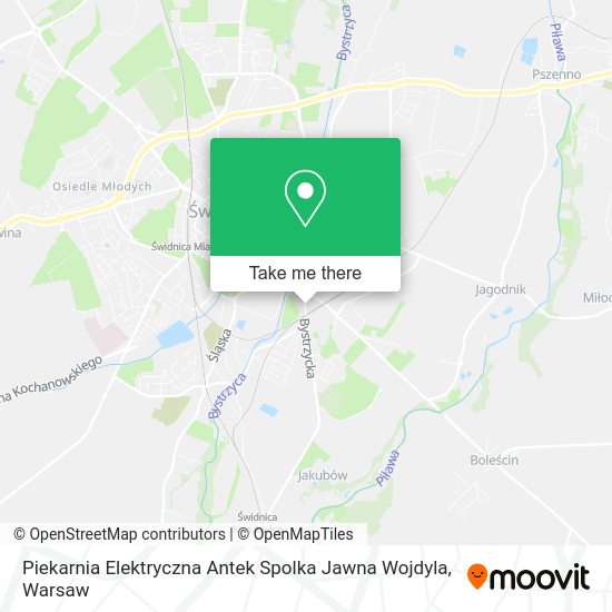 Piekarnia Elektryczna Antek Spolka Jawna Wojdyla map