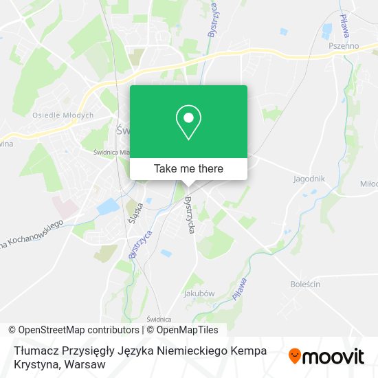 Tłumacz Przysięgły Języka Niemieckiego Kempa Krystyna map