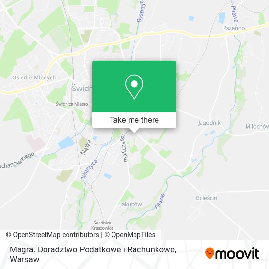 Magra. Doradztwo Podatkowe i Rachunkowe map