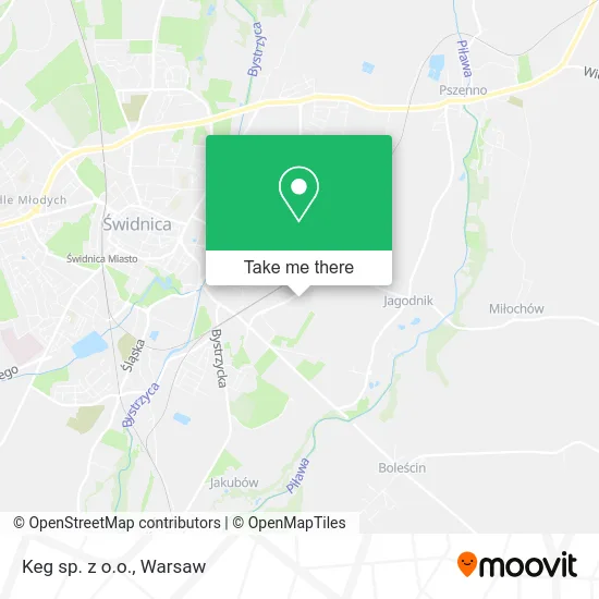 Keg sp. z o.o. map