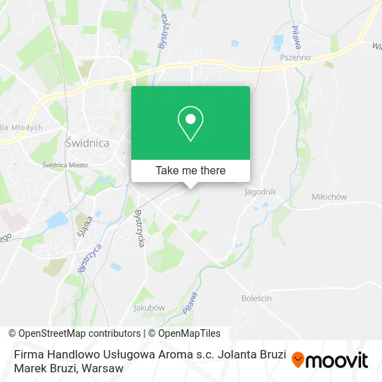 Firma Handlowo Usługowa Aroma s.c. Jolanta Bruzi Marek Bruzi map