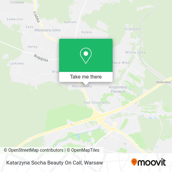 Katarzyna Socha Beauty On Call map