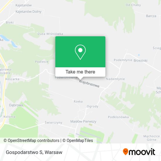 Gospodarstwo S map