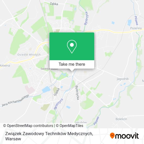 Związek Zawodowy Techników Medycznych map