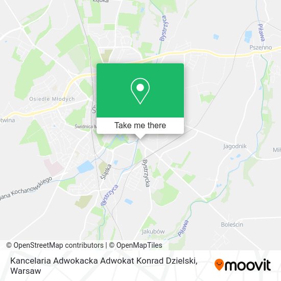 Kancelaria Adwokacka Adwokat Konrad Dzielski map