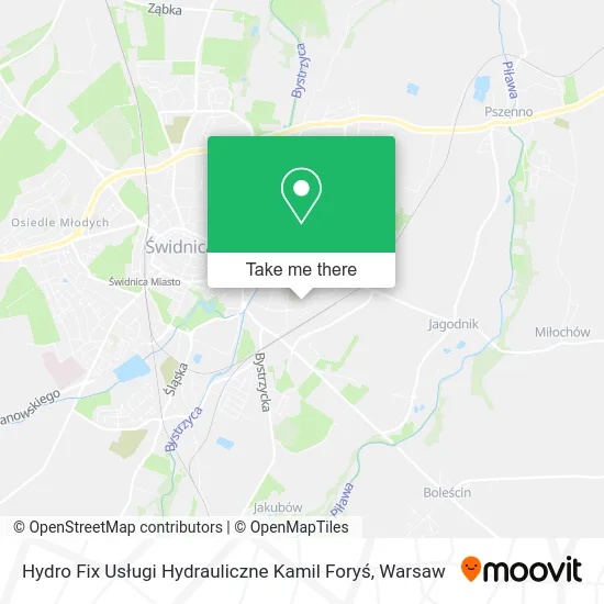 Карта Hydro Fix Usługi Hydrauliczne Kamil Foryś