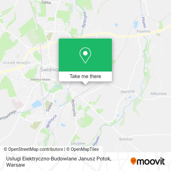 Usługi Elektryczno-Budowlane Janusz Potok map