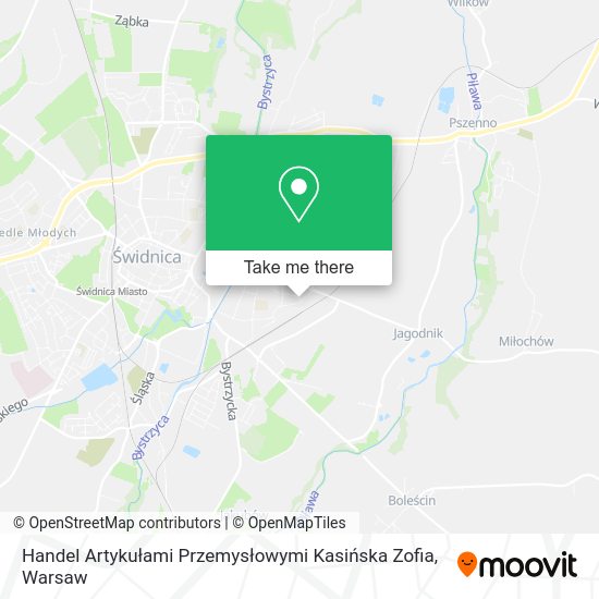 Handel Artykułami Przemysłowymi Kasińska Zofia map