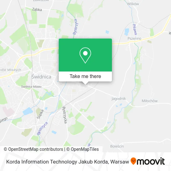 Карта Korda Information Technology Jakub Korda