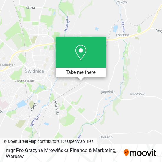 mgr Pro Grażyna Mrowińska Finance & Marketing map