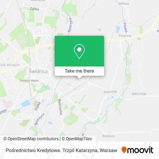 Pośrednictwo Kredytowe. Trzpil Katarzyna map