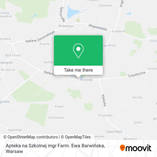 Apteka na Szkolnej mgr Farm. Ewa Barwińska map