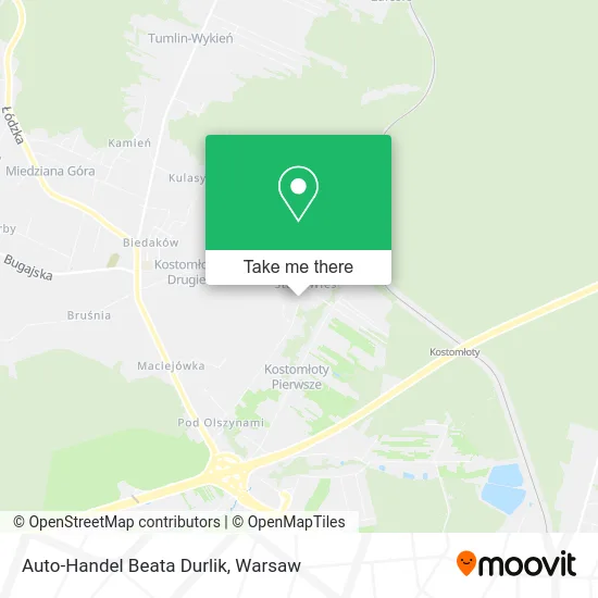 Карта Auto-Handel Beata Durlik