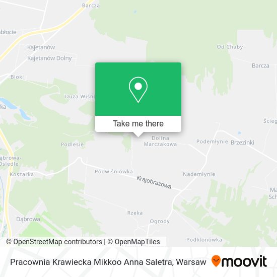 Pracownia Krawiecka Mikkoo Anna Saletra map